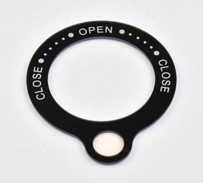 China Factory Custom Lock Acrylic Billboard Lens Overlay for sale