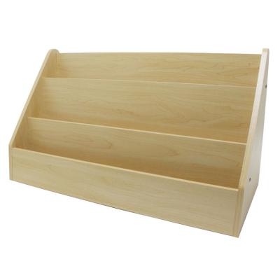 China Handmade Cheap Wooden Rack Table Tops Display Brochure Holder for sale