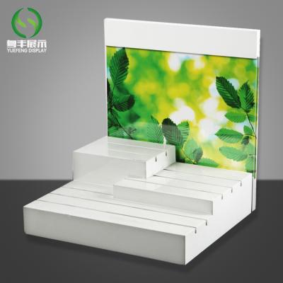 China Handmade Wholesale Custom Wooden Watch Rack Props Store Display Stand Showcase for sale