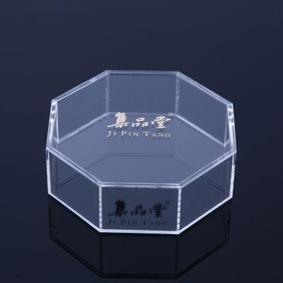 China Sustainable Hot Sell Acrylic Plexiglass Storage Box Clear Gift Packing Box With Lid for sale