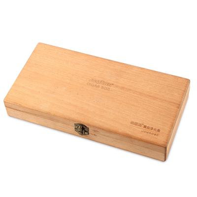 China Custom Wooden Cigar Humidor Box Cedar Wood Cigar Box for sale