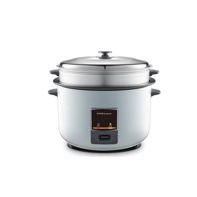 China Large Capacity 19L Commercial Mechanical Commercial Rice Cooker With Aluminum Alloy Steamer for sale