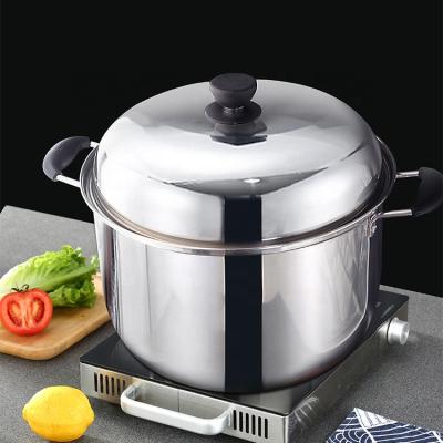 China South Korea's Popular Induction Kitchenware Stainless Steel Bear Pot Stainless Steel Popular Kitchen Cooking Pot for sale