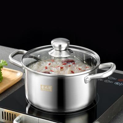 China Viable Fine Quality Steaming Stock Stainless Steel Large Soup Pot for sale