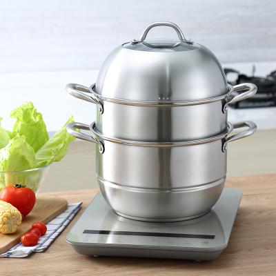 China Quality Three Sustainable Price Stainless Steel Low Price Guaranteed Soup Pot for sale