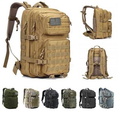 China Waterproof Outdoor Waterproof Camping Hiking Hunting Molle Tactical Backpack 3 Day Qucksack Bag Rucksack for sale