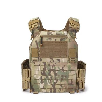 China MOLLE Quick Dry Outdoor Paintball Hunting Vest 900D Nylon Tactical Vest Quick Release Tactical Vest for sale