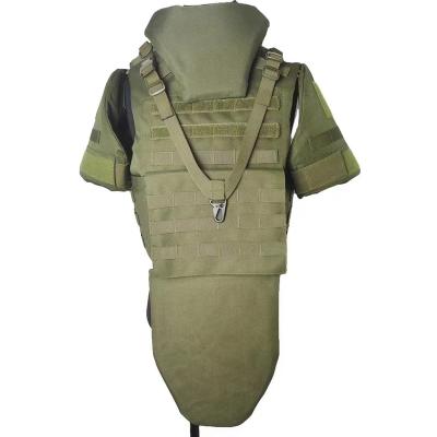 China Custom Protective Full Body Protective Vest With Groin Protector Combat Tactical Vest NIJ IIIV for sale