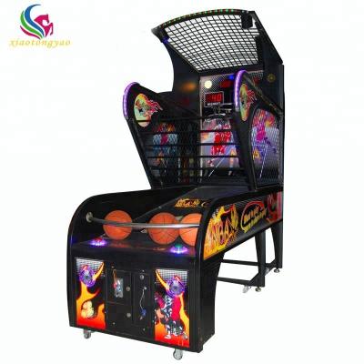 China Factory price metal luxury amusement street basketball coin operated electronic game machine for sale for sale