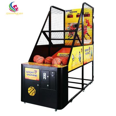 China Amusement high quality kids arcade factory price metal basketball game coin operated machine for sale