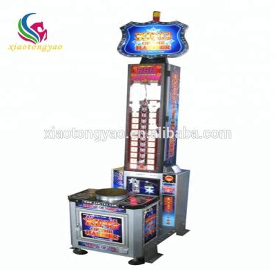 China New Design Hardware Big Coin Pusher Hit Hammer Boxer Arcade Game Machine for sale