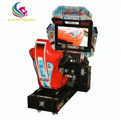 China Popular Hardware+Blister Game Center Video Simulator Arcade Adult Car Racing Game Machine for sale