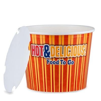 China Eco friendly fired chicken buckets popcorn bucket take out food packaging boxes disposable food container for sale