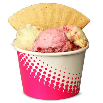 China Best Price For Disposable 12 oz Ice cream cup paper cup frozen yogurt cup for sale