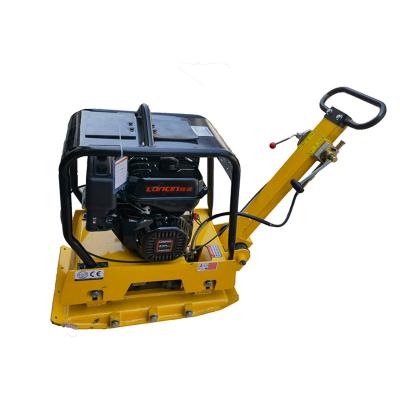 China Construction Plate Compactor Paving Vibratory Reversible Concrete Tamper Rammer With Low Center Of Gravity For Road Construction for sale