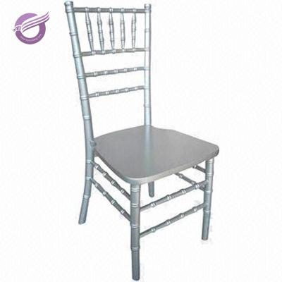 China ZY24400 modern cheap wholesale modern silver decoration chiavari wood chair for sale