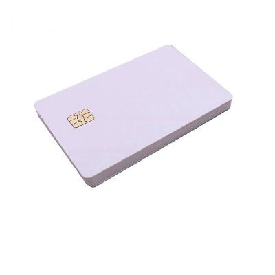 China Sle5528 Smart Card Chip PVC Contact White 4428 Chip Hotel IC Blank Non-Contact Smart Card for sale