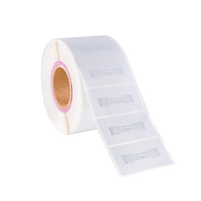 China Waterproof / Waterproof UHF RFID Tag Impinj M4E Inlay 860~960MHZ RFID Passive Smart Adhesive Sticker Label for sale