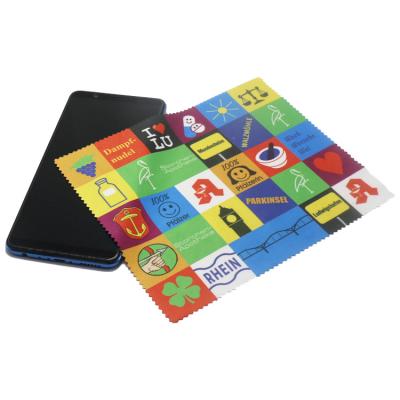 China Luxury Custom Cell Laptop Phone Microfiber Screen Cleaning Cloth for sale