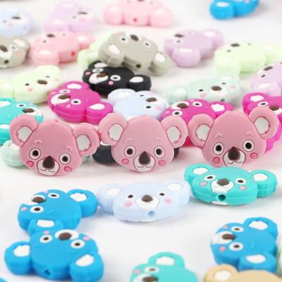 China Toy Silicone Beads Mini Koala Mini Koala Teething Toys for sale