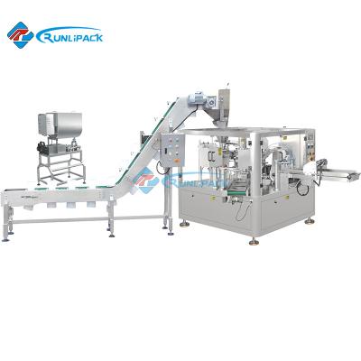 China Automatic Cooked Ready Meal Food Rice Food Retort Pouch Packing Machine for sale