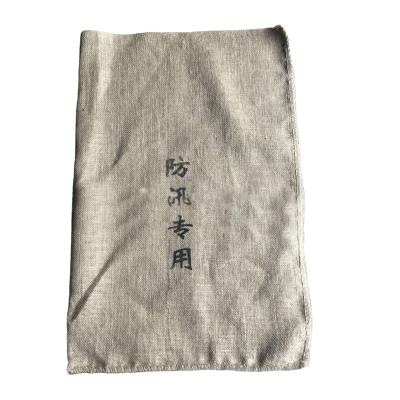 China 100% eco-friendly various specifications of jute bags can be customized for flood prevention jute sheet bags can be made for sale