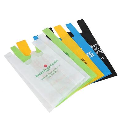 Chine Customized 100% D Multicolor Eco-friendly With You U Cut Foldable Reusable Non Woven T Shirt Bag For Shopping Tote à vendre