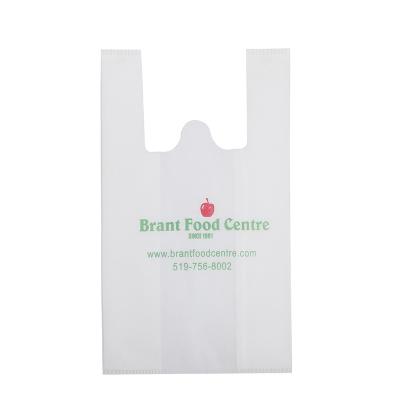 中国 100% Eco-Friendly Promotional Reusable Eco Friendly T-shirt Grocery Tote Gift Carry pp Nonwoven Shopping Bags With Handle 販売のため