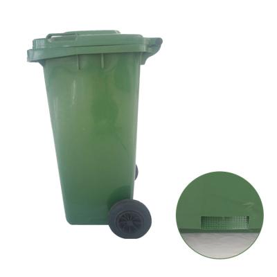 China Sustainable Plastic Garbage Bin With Wheels Color Coded For Waste Bins Wheelie Bin for sale