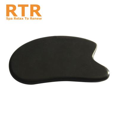 China Comfortable Skin Rejuvenation Terahertz Stone face tool bian stone gua sha board for sale