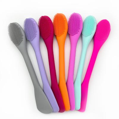 China Flat Brush MB170  silicone mask brush for sale