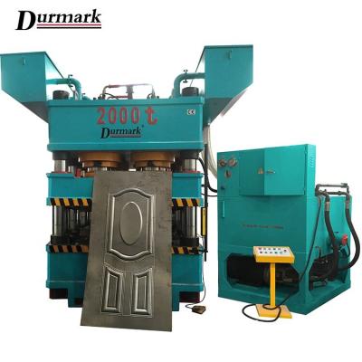 China Chinese professional steel door embossing machine hydraulic press en venta