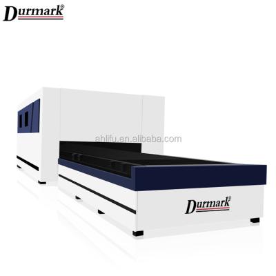 China Duct laser cutting machine 3000W 4000*1500mm fiber laser cutting machine with exchange cutting table en venta