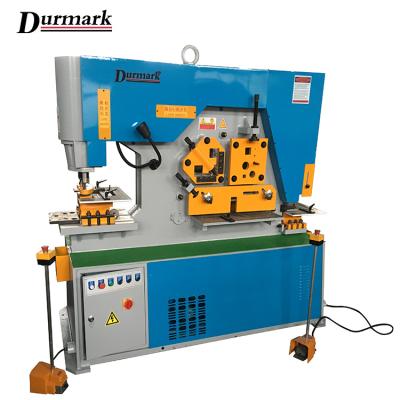 China Hydraulic ironworker angle steel shearing machine sheet metal notching machine for sale