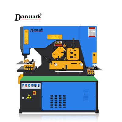 China Customizable Designed Hydraulic Punch And Shear Machine Ce Approved Piranha Ironworker for sale