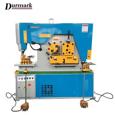 China Hydraulic Ironworker Machine Hydraulic Iron Punching Machine Plate Notching Machine for sale