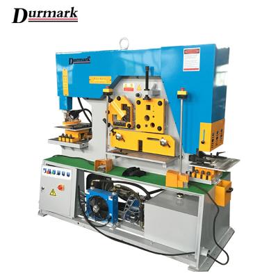 China Multi-function Hydraulic Ironworker Machine DIW-160 T Punching and Shearing Machine for sale