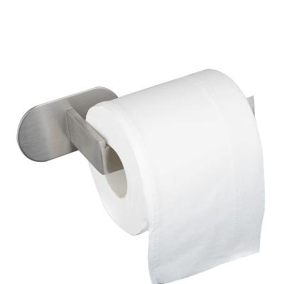 China 2021 Eco-friendly Newest Design Amazon Tissue Butler Hot Selling Adhesive Toilet Paper Holder for sale