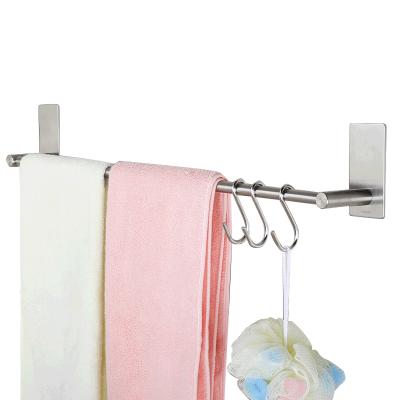 China Modern Stainless Steel For Bathroom Clip Tea Towel Rack With Shelf For Kitchen for sale