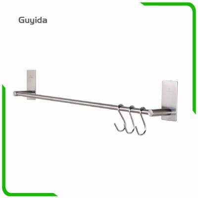 China EUROPEAN No Nail No Drill 304 Stainless Steel Bathroom Wall Mounted Towel Racks for sale