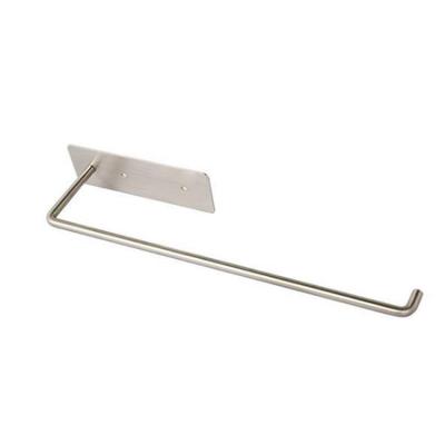 China Modern Wall Mounted Stainless Steel Under Buffet Napkin Holder Self Adhesive Paper Napkin Holder for sale