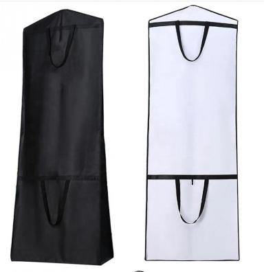 China Black Promotion Best Selling Eco-friendly Foldable Nonwoven Shopping Bag With Handle Garment Bag for sale