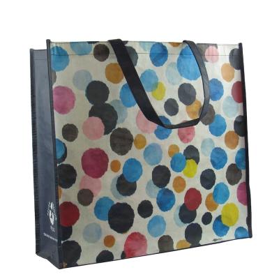 China China Wholesale Hot Selling Eco Friendly Cheap Rpet Handled Laminated Non Woven Fabric Bag for sale