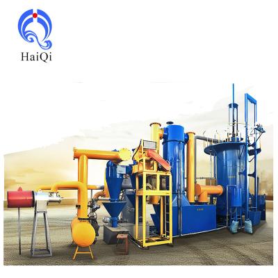 China Hotel Industry Gas Fired Solid Waste Generator Connect With Aluminum Melting Furnace for sale