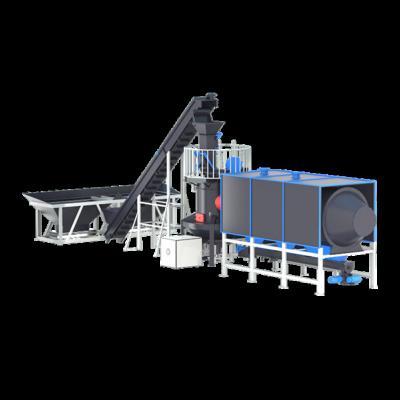 China Plant Sludge Treatment Machine / Sludge Pyrolysis Melting Furnace for sale