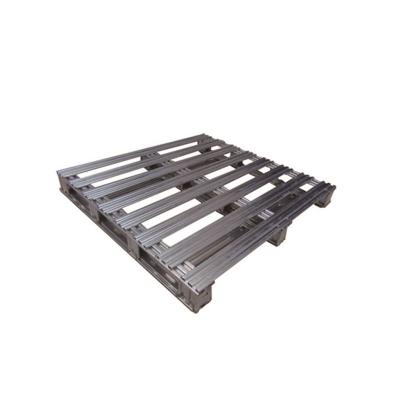 China New four way entry list well made standard durable including galvanized iron non slip metal steel pallets for cold storage for sale