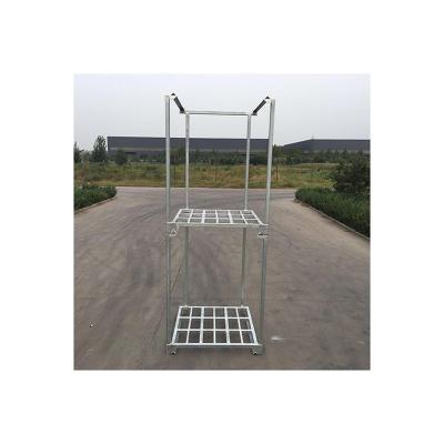 China Single Faced Chinese Manufacturer Custom Warehouse Steel Stacking Column Pallet Racks And Shelves for sale