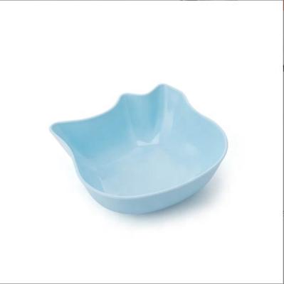 China Fashion Automatic Cute Cat Shape Cheap Pet Food Bowl for sale