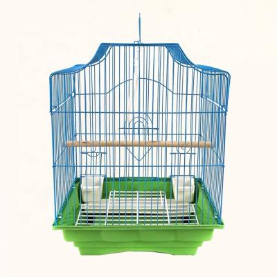 China Fashion Pineapple Tiger Skin Breathable Parrot Ten Sisters Large Wire Headed Wire Outdoor Bird Breeding Cages for sale