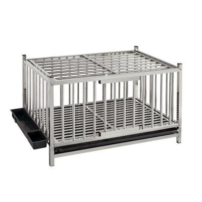 China Breathable Stainless Steel Chicken Cage Metal Chicken Breeding Cage For Sale for sale